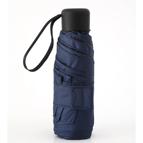 Ultralight Mini Pocket Women's Small Windproof Folding Umbrella Travel
