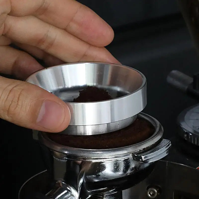 Aluminum Intelligent Dosing Ring For Bowl Coffee Powder Espresso