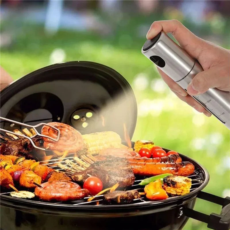 BBQ Baking Olive Oil Spray Bottle 304 Stainless Steel Oil Spray Bottle