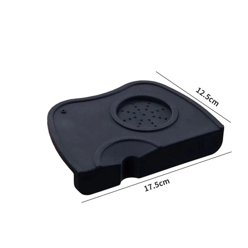 Espresso Coffee Tampers Mat Station Press Tampering Holder Corner Mat