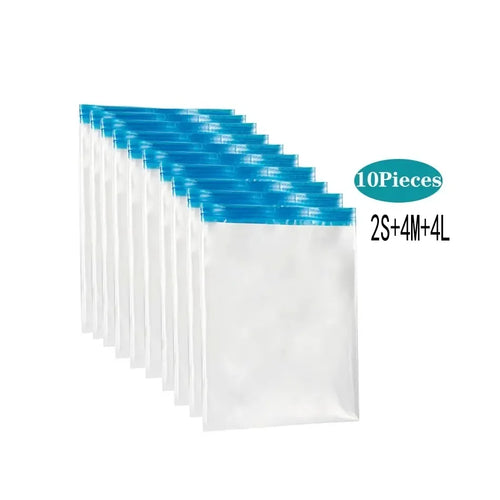 Travel Compression Bags, Roll Up Travel Space Saver Bags for Luggage,