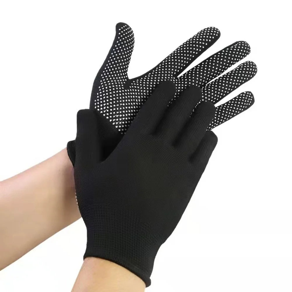 10PCS Nylon Gloves Breathable Non-Slip for Cycling Fishing Camping
