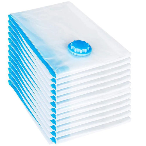 Vacuum Storage Bags With Valve Folding Compressed Space Saving Clothes