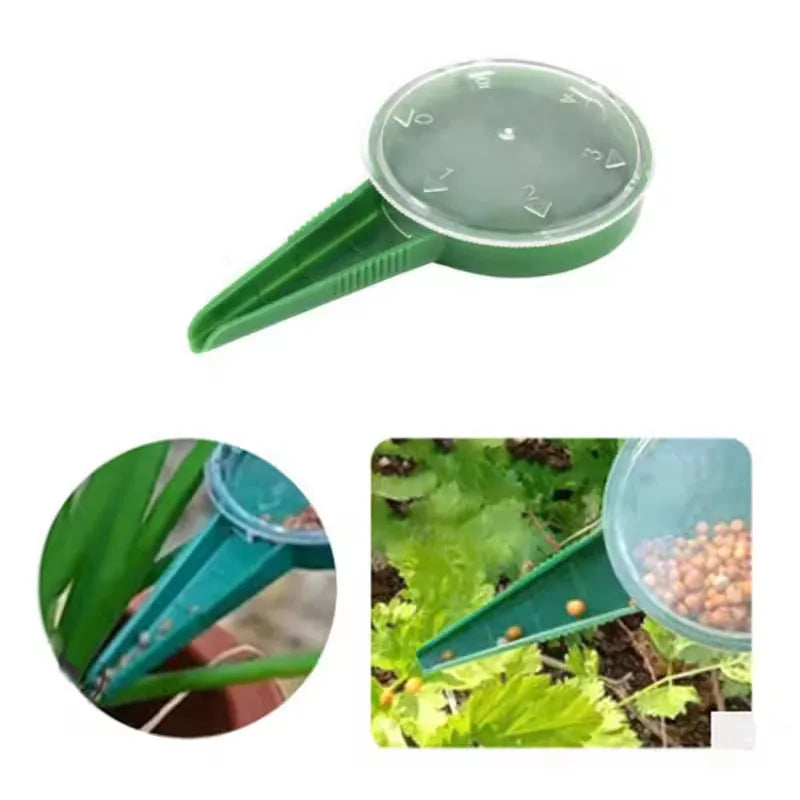 Multifunction Seeding Dispenser Tools Adapting to Various Sizes of
