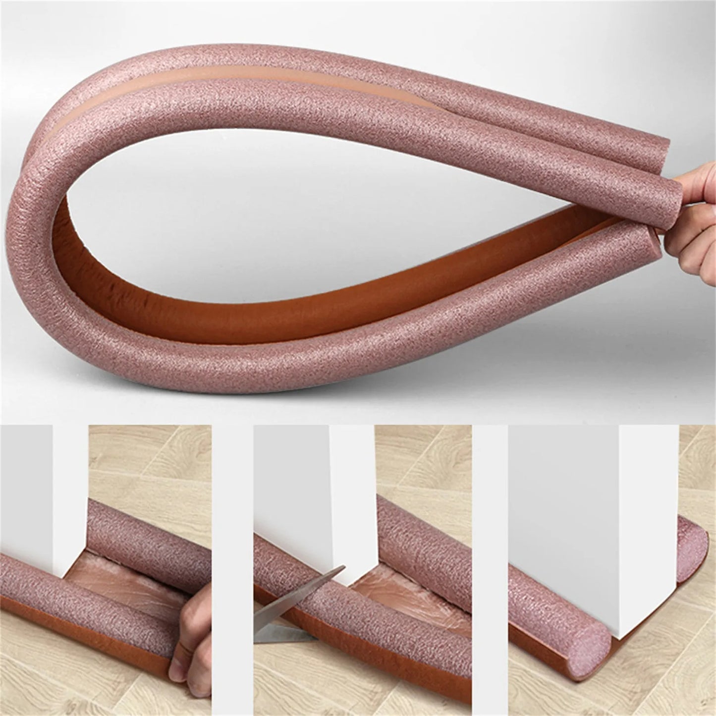 Door Draft Stopper 36inch Under Door Draft Noise Blocker Window Breeze