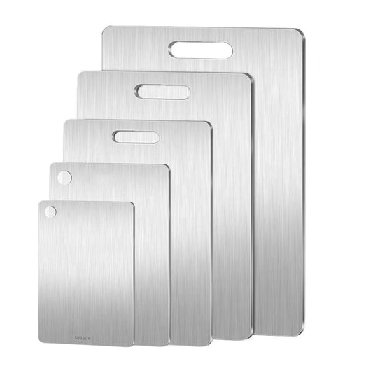 5 Size 304 Stainless Steel Thickened Cutting Board Antibacterial