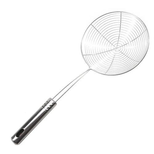 Oval Skimmer Stainless Steel Filter Mesh Oil Pot Food Filter Cookware