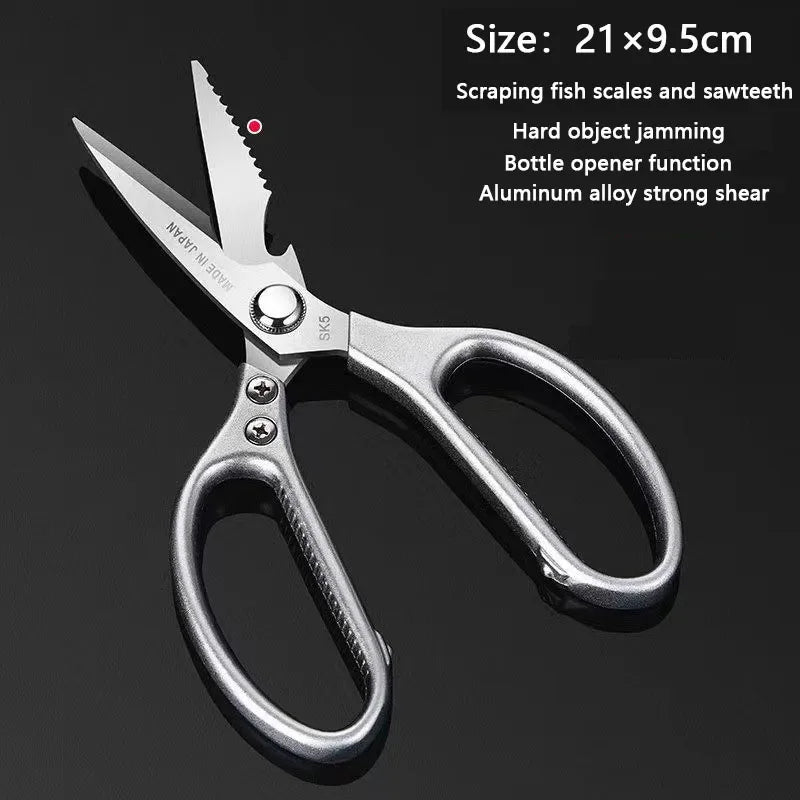 Stainless Steel Kitchen Scissors Multifunctional Chicken Bone Scissors
