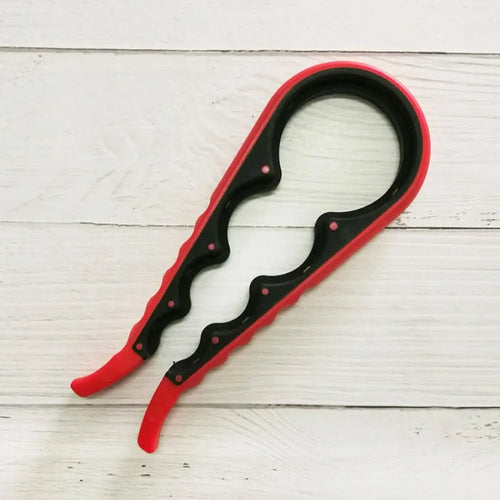 Jar Opener Easy Grip Wrench 4 in 1 Handy Save Strength Can Beer Bottle