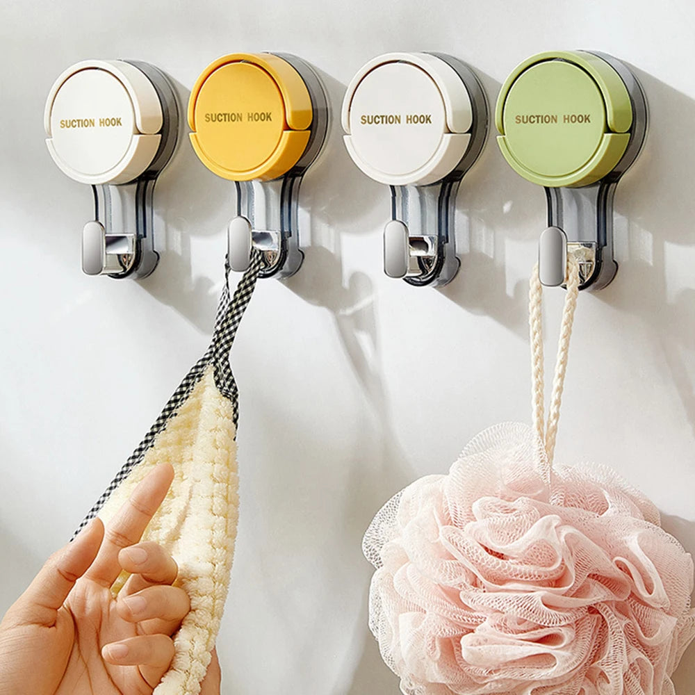 Strong Vacuum Suction Hooks Traceless No-Drilling Adhesive for Home