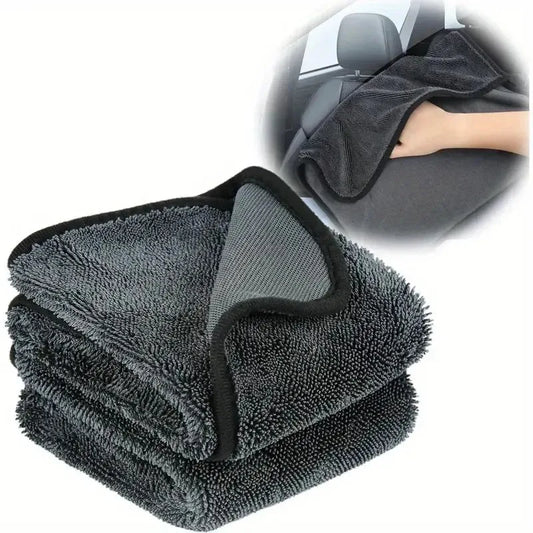 3pc Ultra-Absorbent Microfiber Cleaning Cloth - Soft, Durable &