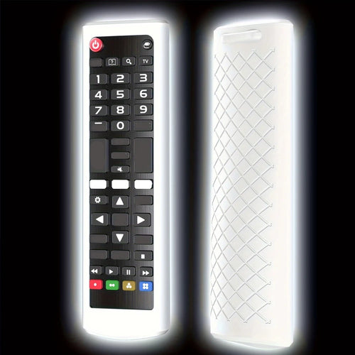 Luminous Silicone Remote Control Cover for LG AKB Series, Non‑Slip