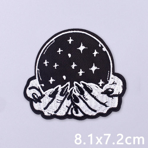 Punk Funny Patch Iron On Patches For Clothing Thermoadhesive Patches