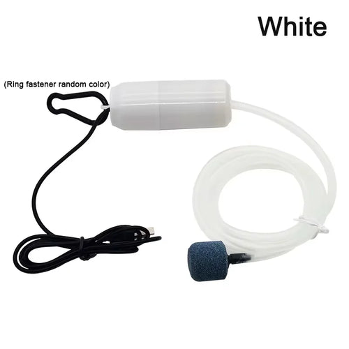 Aquarium USB Air Pump Fish Tank Silent Air Compressor Aquarium