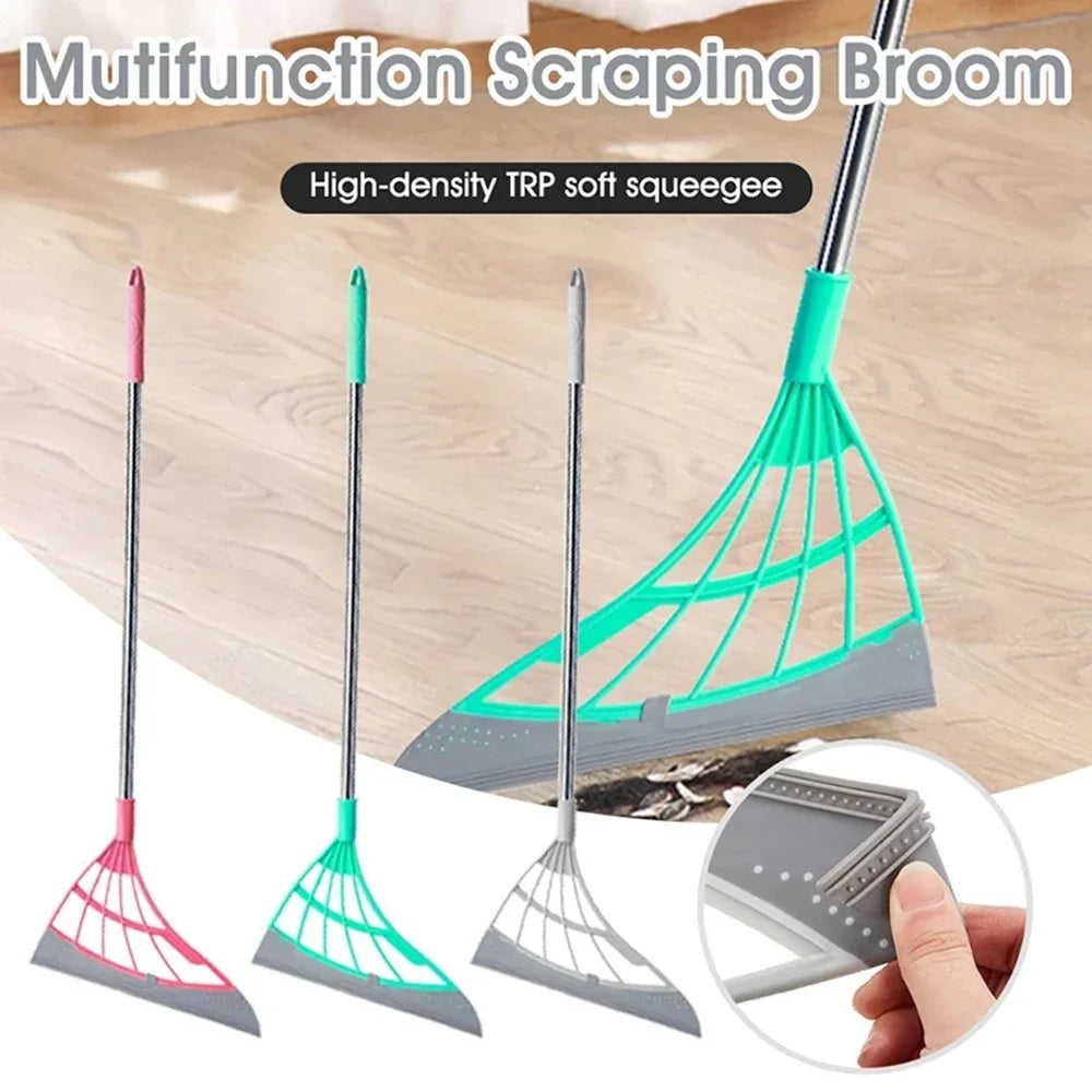 Silicone Scraper Broom Magic Wiper High Place Glass Wiper Floor Mop