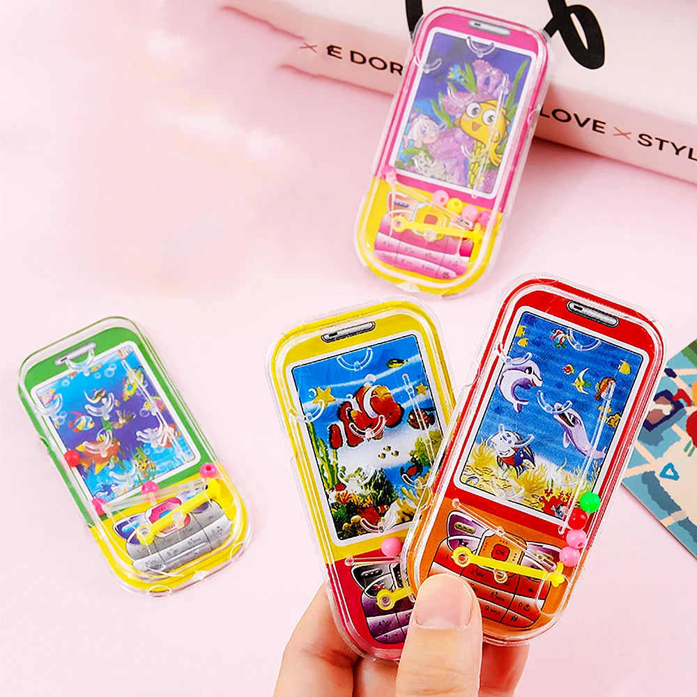 12Pcs MIni Pin Ball Puzzle Marble Game Intelletual Toy Kids Birthday