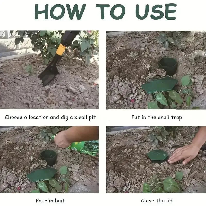 [High-Quality Snail Trap] Durable High-Quality Snail & Slug Trap -