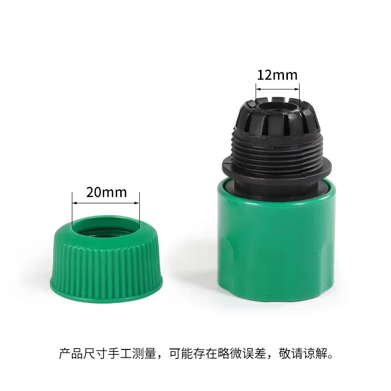Garden Watering Hose ABS Quick Connector 1/2” End Double Male Hose