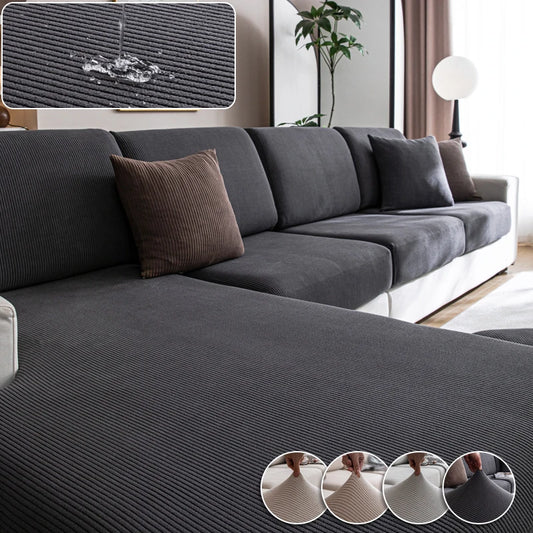 Waterproof Sofa Cover Luxury Adjustable Elastic Couch Cover for Living