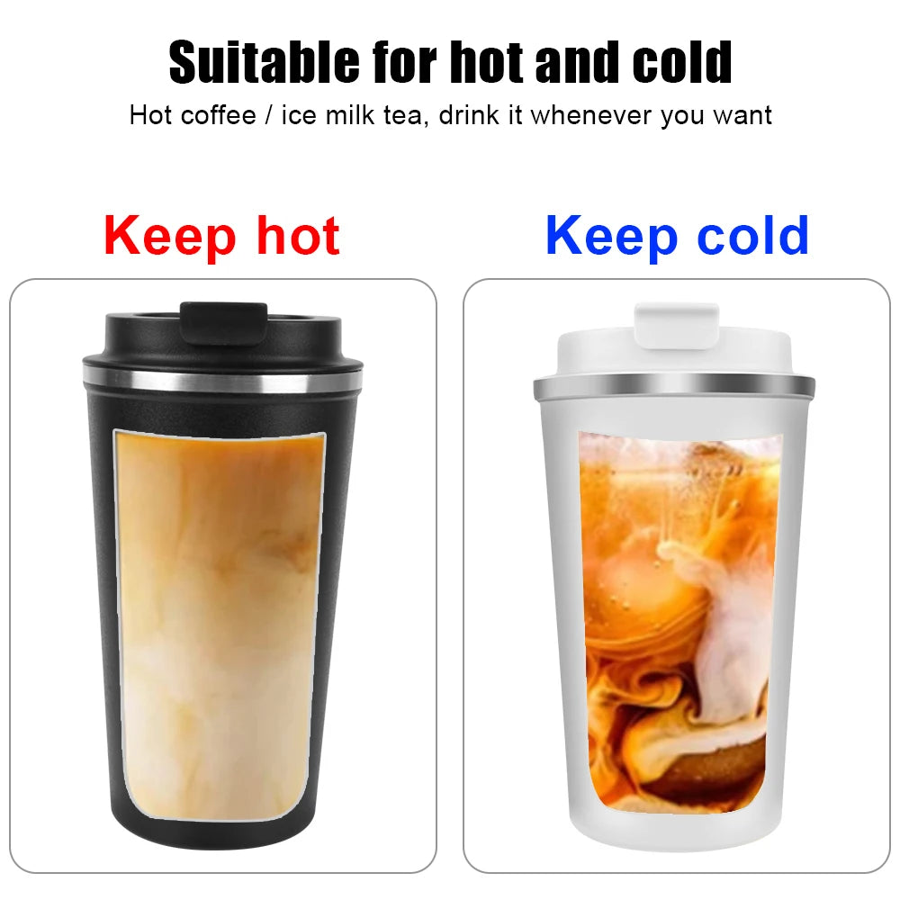 Thermo Cafe Coffee Mug Car Thermos Mug 380/510ML Leak_Proof Travel