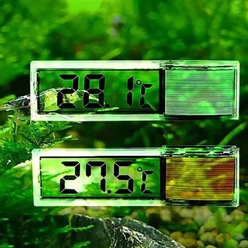 1pcs Aquarium Thermometer Electronic LCD Digital Fish Tank Temperature