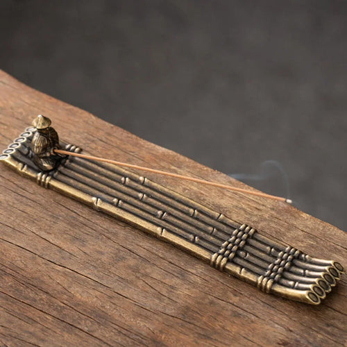 Creative Incense Holder Aromatherapy Ornament Incense Holder Boat Old