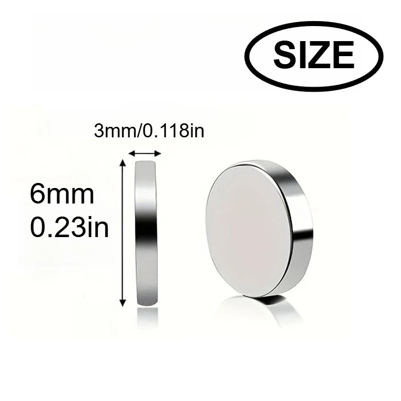 10x3/6x3mm mini whiteboard magnet, widely used in Halloween DIY,
