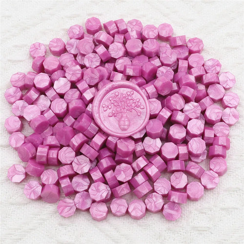 100pcs/bag Octagon Sealing Wax Beads For Seal Stamp, Handmake
