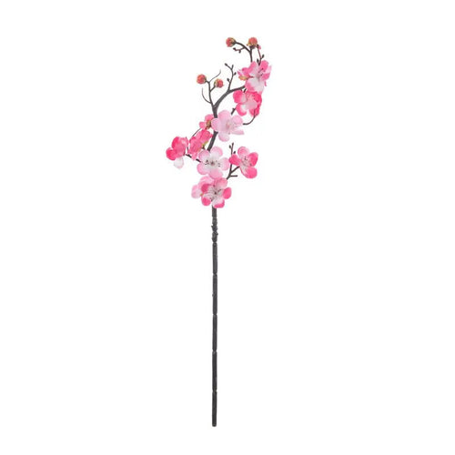 Artificial Flowers Spring Plum Blossom Peach Branch Silk Flowers for