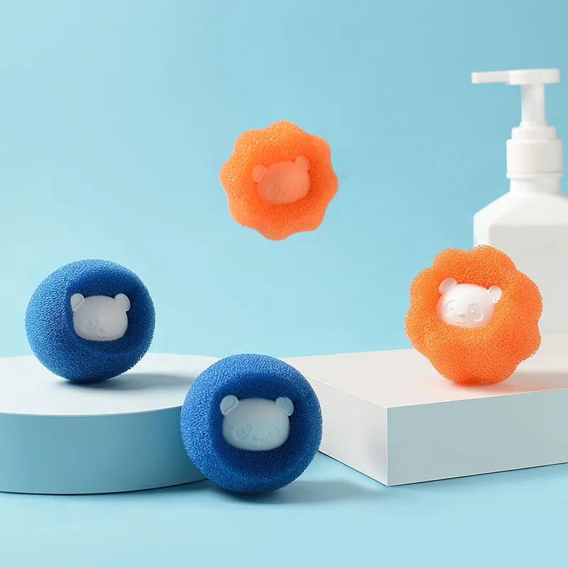 The pet hair remover can wash the cleaning tool of the clothes