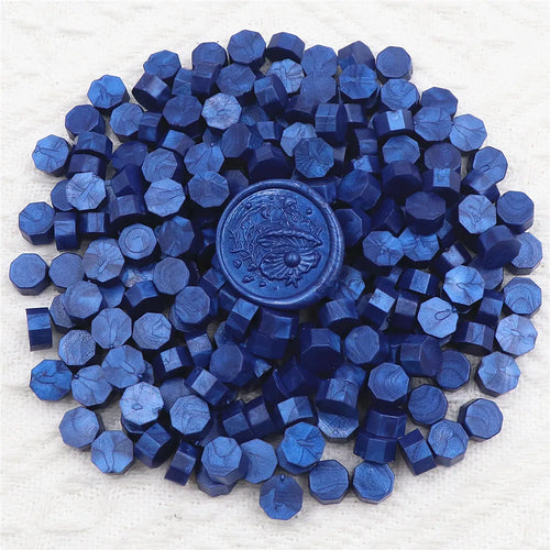 100pcs/bag Octagon Sealing Wax Beads For Seal Stamp, Handmake