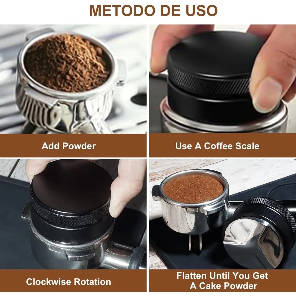 51/53/58mm Coffee Tamper Coffee Distributor Espresso Distribution Tool