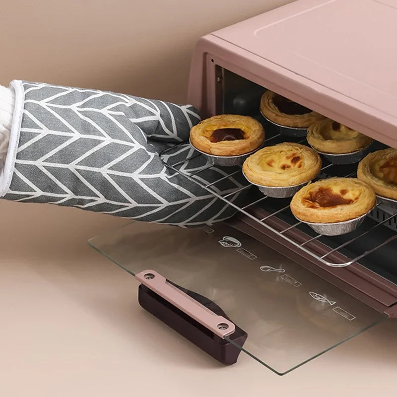 2 pieces of insulated kitchen gloves, heat-resistant microwave gloves,