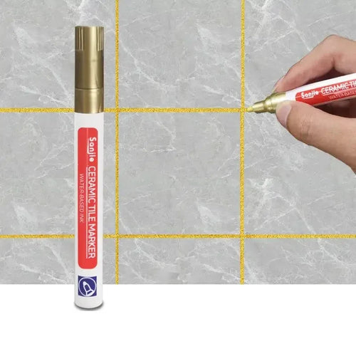 1/3 Pcs Waterproof White Marker Pen Wall Seam Repair Tiles Grout