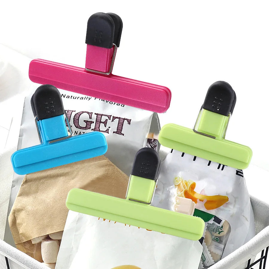Portable Bag Clips Kitchen Storage Food Snack Seal Sealing Bag Clips