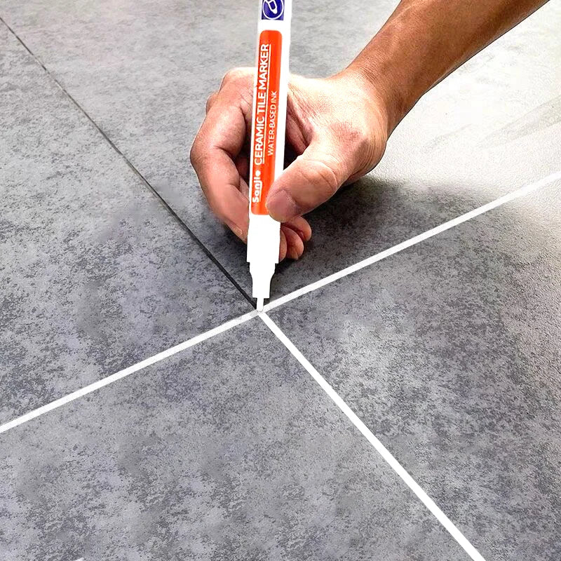 1/3 Pcs Waterproof White Marker Pen Wall Seam Repair Tiles Grout