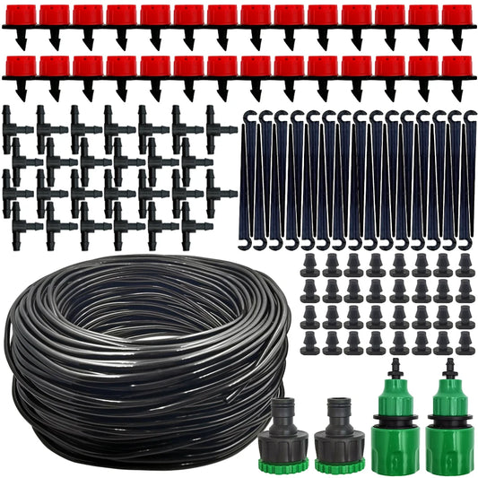 Micro Drip Irrigation System Portable 20M Automatic Watering with