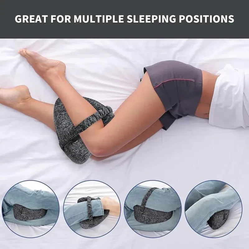 Memory Foam Leg Knee Foam Support Pillow Side Sleeper Sciatica