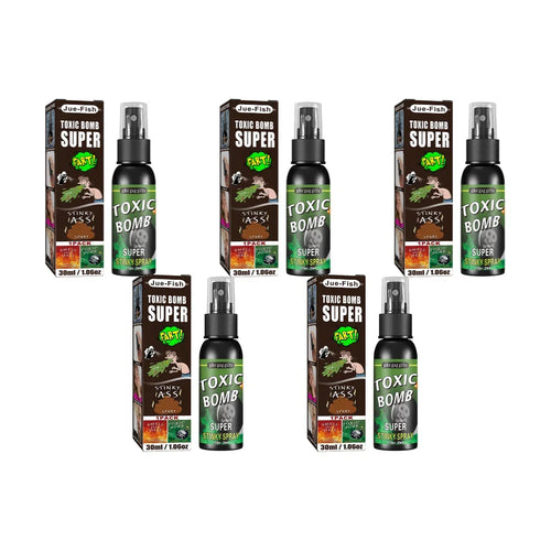 6pcs-1pcs 30ml Halloween Props Liquid Fart Spray Non Toxic Stink Bomb