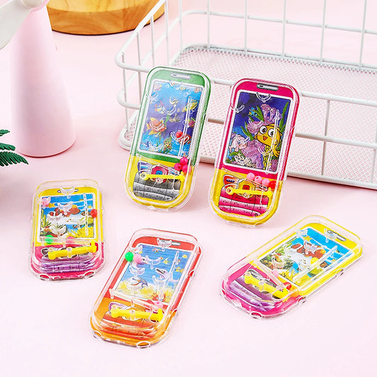 12Pcs MIni Pin Ball Puzzle Marble Game Intelletual Toy Kids Birthday
