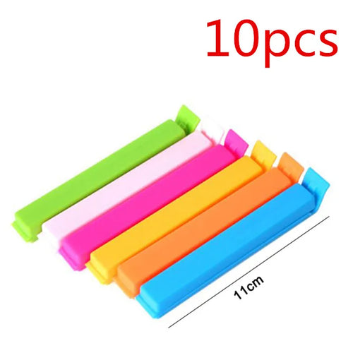 10/20Pcs Portable New Kitchen Storage Food Snack Seal Sealing Bag