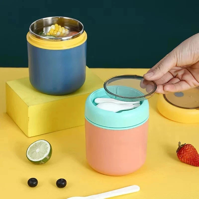 530ml/710ml Food Thermal Jar Insulated Soup Cup Thermos Containers