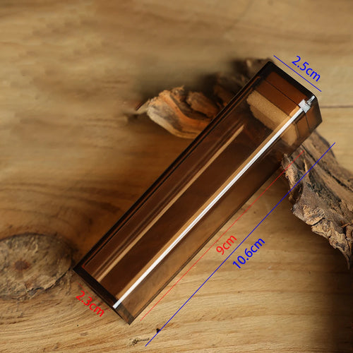Portable Plastic Toothpick Case - Clear Toothpick Holder for Outdoor