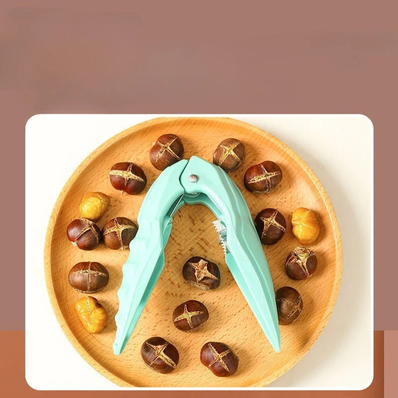 Chestnut shell opener, cross-shaped chestnut clamp, household