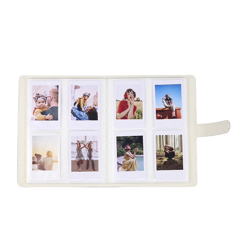 128 Pockets for Polaroid Photo Album PU Leather Case For Fujifilm