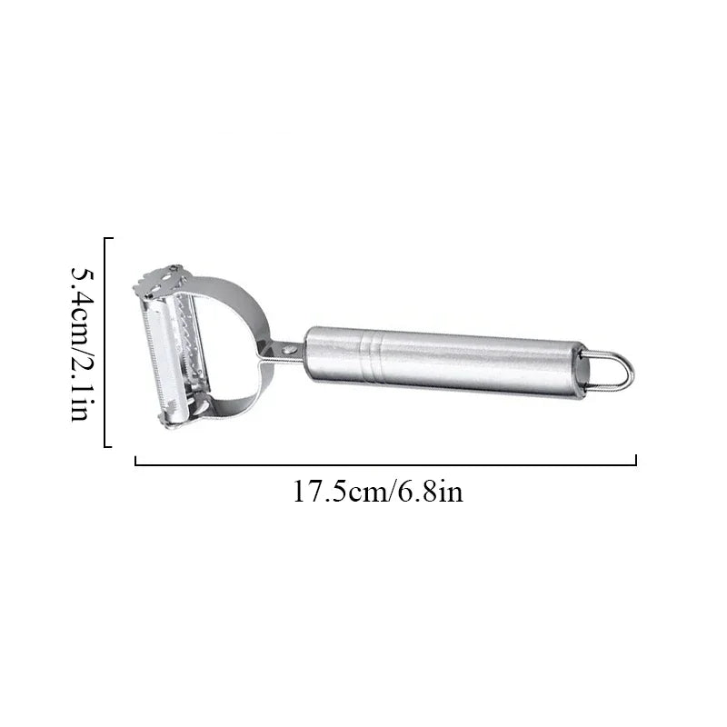 Multifunctional Kitchen Peeler Vegetable Fruit Peeler Stainless Steel