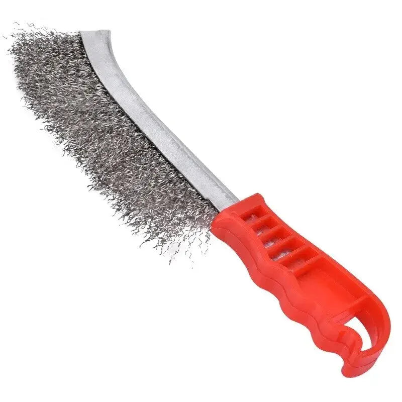 Multi-function Tool Wire Brush Copper Plated (Stainless Steel Brush,