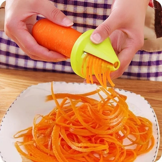 Kitchen Rotating ShredderSpiral Peeler Manual Vegetable Slicer Fruit