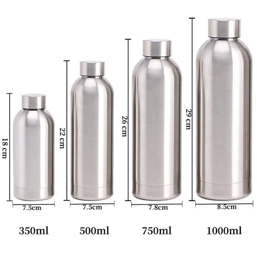Stainless Steel Water Bottle 1 Liter Free Shipping Items, Drink Bottle