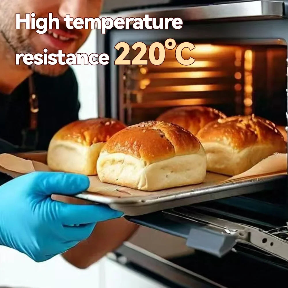 50/100Pcs Unbleached Baking Parchment Paper Sheets for Air Fryer Oven